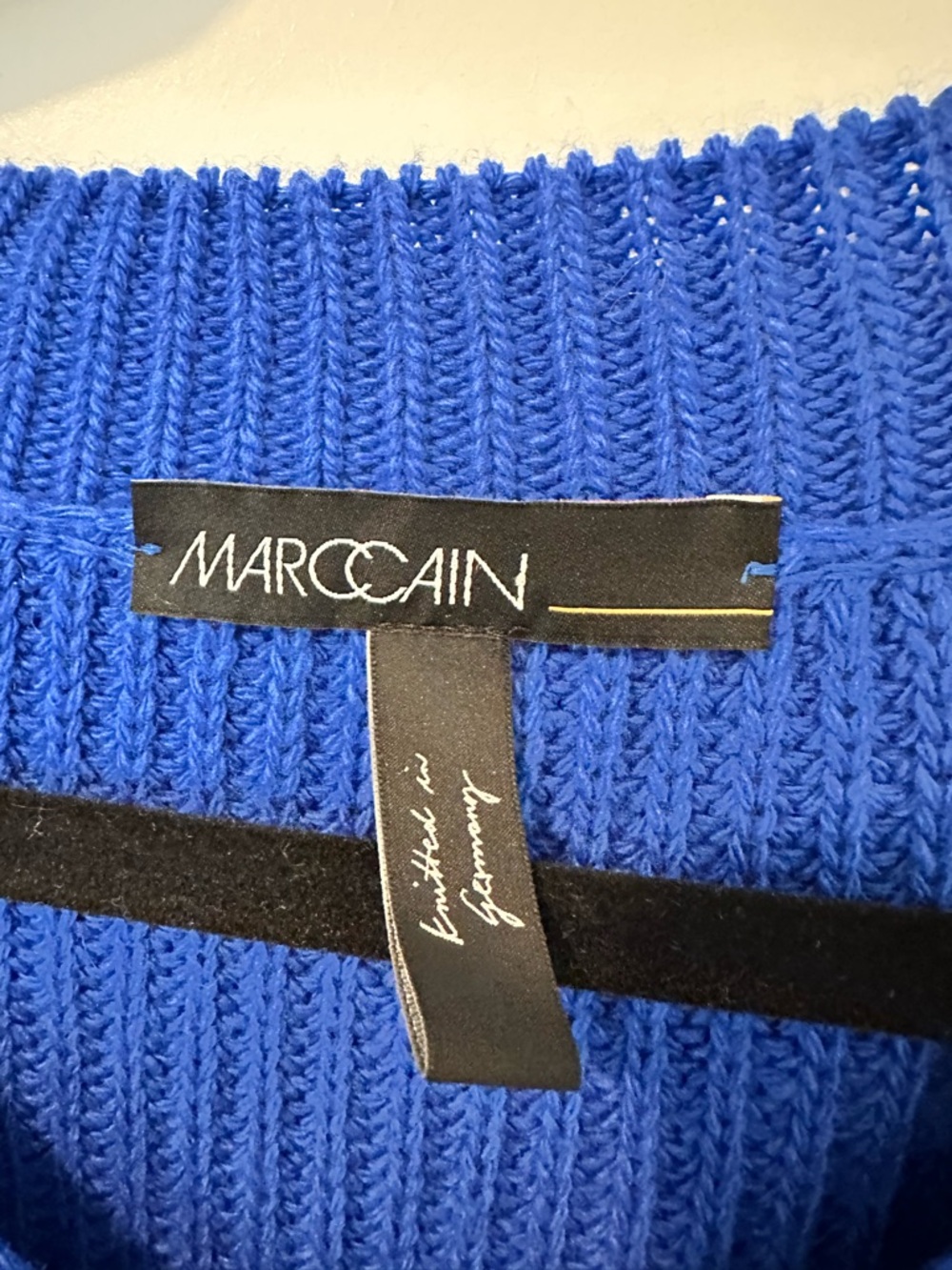 Marc Cain Wool Cashmere Blend Ribbed Pullover - Picture 9 of 14
